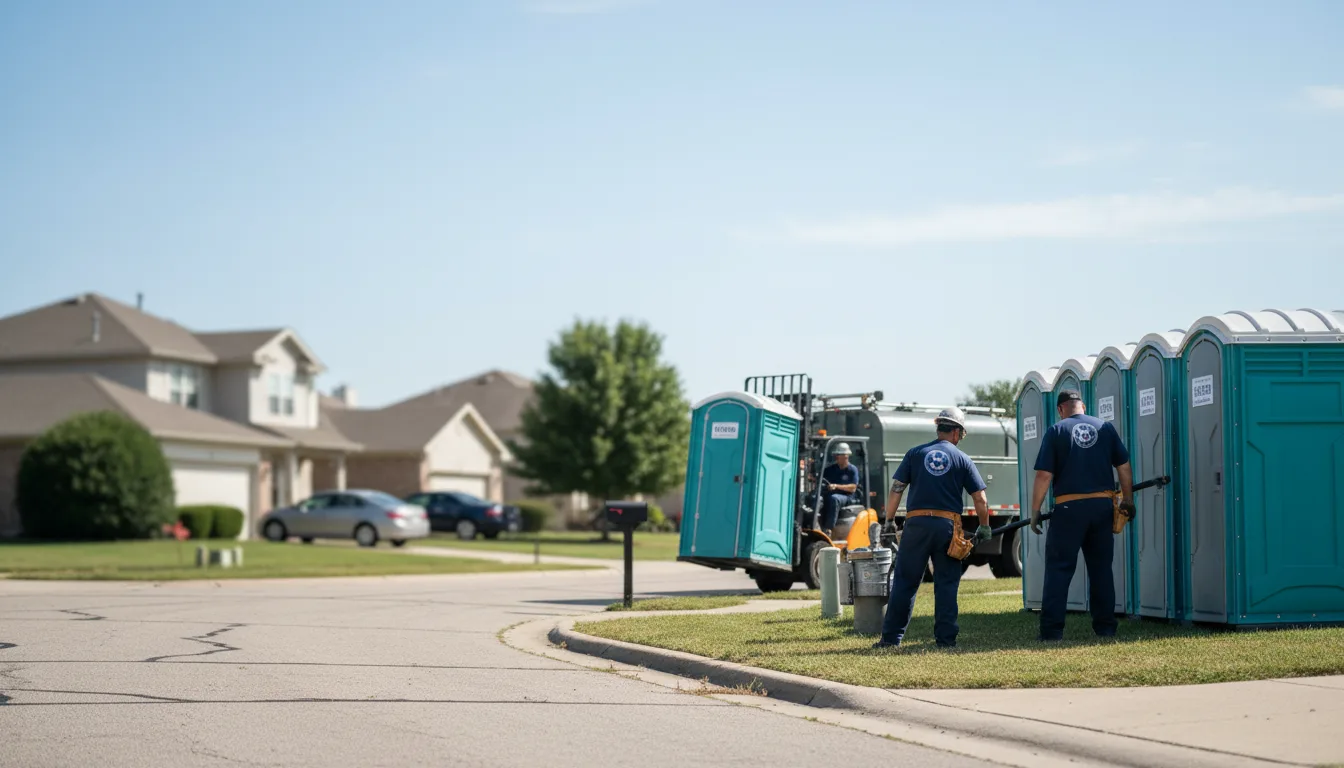 Porta Potty Rental in Pottsville, TX near me